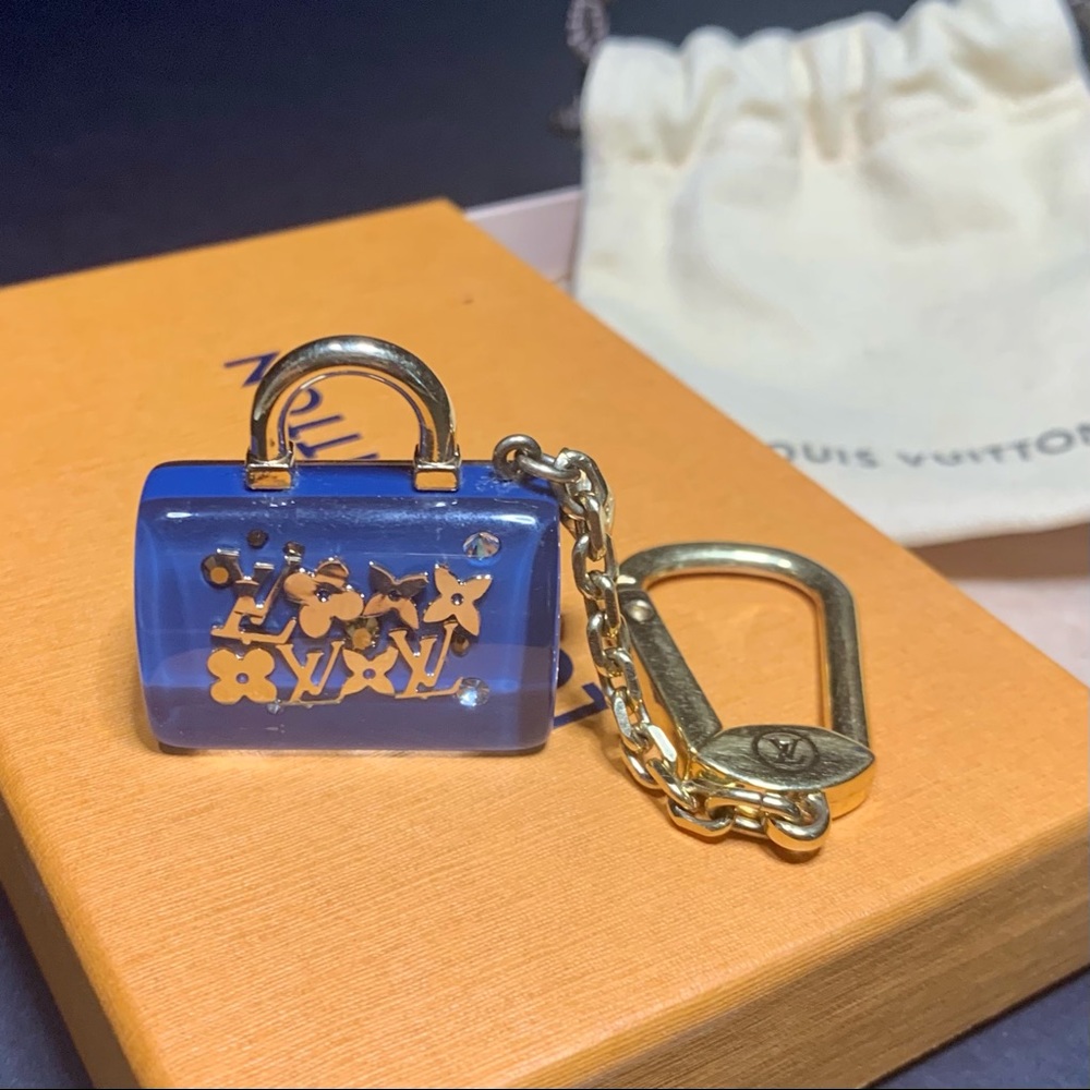 Louis Vuitton Speedy Inclusion Bag Charm Keychain